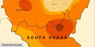नक्शे की जलवायु सूडान
